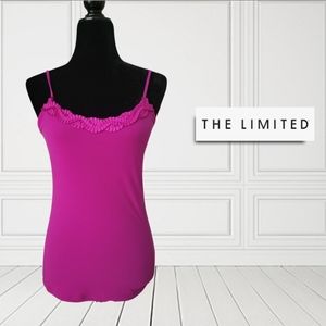 NWT/The Limited fuchsia cami/tank top